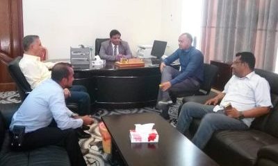 الوكيل العمودي يجري سلسلة لقاءات بعدد من المسؤولين في الدوائر الخدمية والشركات بساحل حضرموت 