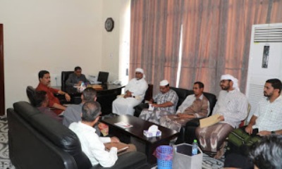 محافظ حضرموت يرأس اجتماع اللجنة التموينية بالمحافظة
