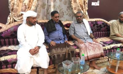 المحافظ البحسني يقدم واجب العزاء لأسرة فقيد حضرموت والوطن البروفسور صالح باصرة