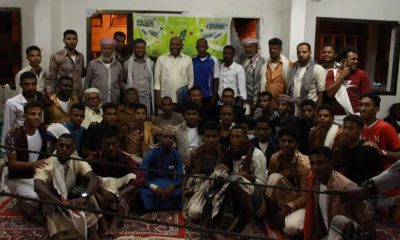 المدير العام لمكتب الشباب والرياضة يزور بعثة فريق اهلي جفل بمقر إقامتها 