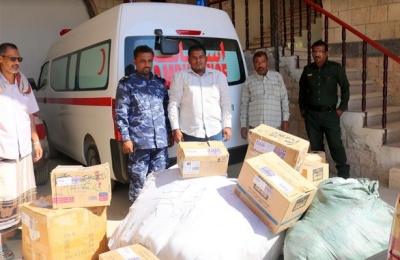 المنظمة الدولية للإصلاح الجنائي تقدم أدوات صحية لقسم النساء بالسجن المركزي بالمكلا