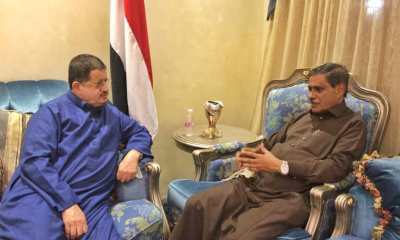 محافظ حضرموت يلتقي وزير الدفاع الفريق المقدشي وتوجيهات بصرف رواتب المنطقة العسكرية الثانية