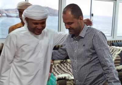 التميمي وشلال يبحثان سبل التعاون المشترك بين أمن حضرموت وعدن