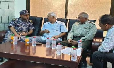 العميد التميمي يبحث مع وكيل مصلحة الإصلاح والتأهيل بالجمهورية وضع مصلحة ساحل حضرموت