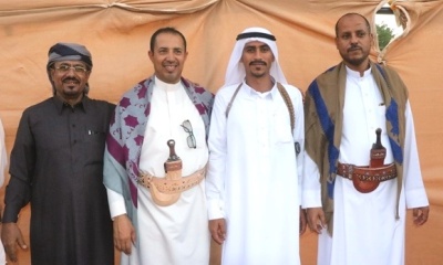 مدير عام مديرية سيئون الاستاذ / محمد عوض بن قاسم العامري يحتفل بزواج ابنه عوض