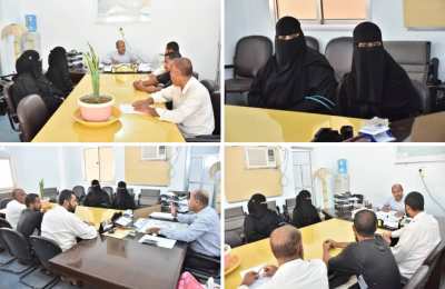 مأمور غيل باوزير يعقد اجتماعا بالهيئة الإدارية للمجلس التنسيقي