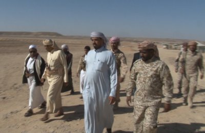 قائد قطاع حرس الحدود يقوم بزيارة ميدانية تفقدية لوادي جباء ومراكز حرس الحدود بقطاع العوامر 