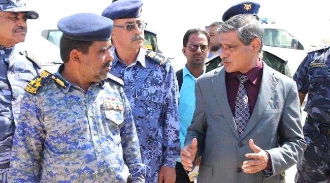 محافظ حضـرموت يشكر الإمارات على جهودها في دعم الأمن بالساحل