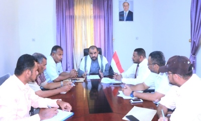اللجنة الفرعية للإغاثة بحضرموت الوادي والصحراء تؤكد على اهمية تنسيق اعمال الاغاثة مع مدراء عموم المديريات
