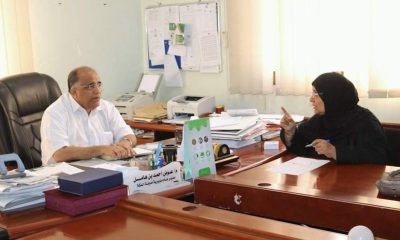 المدير العام لمديرية مدينة المكلا يلتقي رئيس الهيئة الوطنية العليا لمكافحة الفساد
