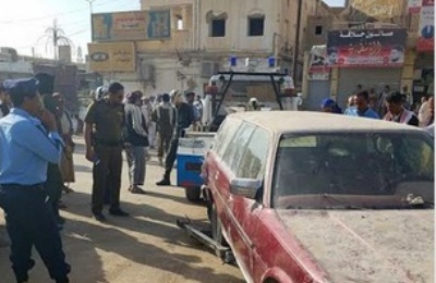 شرطة مديرية سيئون تشن حملة على بائعي القات والمخالفين في سوق سيئون العام
