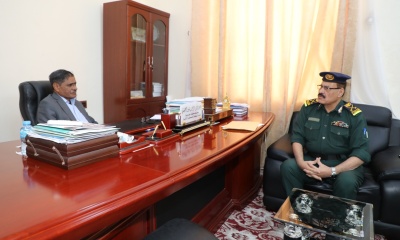 محافظ حضرموت يلتقي وكيل وزارة الداخلية ويبحثان ملفات الأمن بالمحافظة