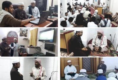 مدير عام الأوقاف والإرشاد بوادي حضرموت في زيارة لمسجد معروف ورباط الاسعاد بمنطقة الغرفة..