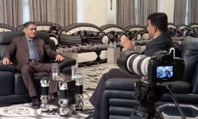 ملخص مقابلة المحافظ البحسني في برنامج لقاءخاص على قناة حضرموت الفضائية