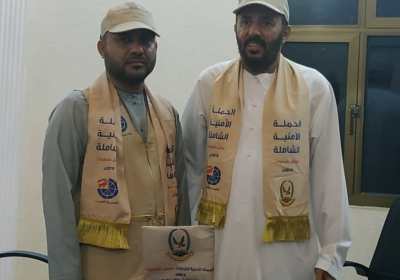المدير التنفيذي للحضرمية للخدمات يلتقي المدير العام لأمن وشرطة ساحل حضرموت