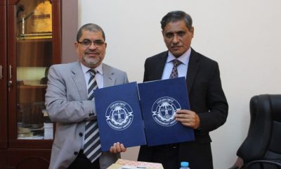 توقيع مذكرة تفاهم بين السلطة المحلية وجامعة حضرموت بشأن تقديم دراسات المخطط العام للمدن الساحلية بحضرموت