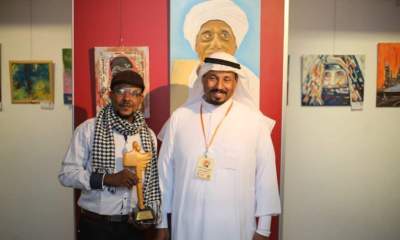الرسام التشكيلي الحضرمي هبشان يحصد درع التميز والإبداع في ملتقى بصمات التشكيلين العرب بالقاهرة