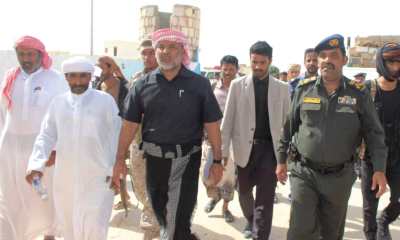 وكيل المحافظة لشئون الوادي والصحراء يطلع على أوضاع مديرية ثمود ويفتتح ويتفقد عدد من المشاريع والمرافق الخدمية