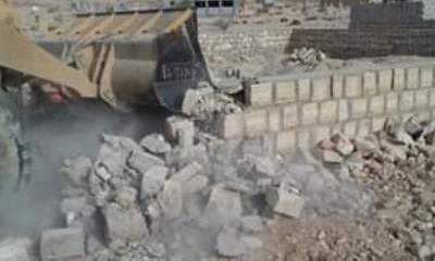 مدير عام مديرية تريم يوجه باستكمال حملة إزالة البناء العشوائي و السطو على الساحات العامة