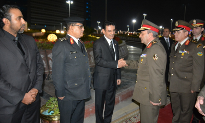 وزارة الدفاع المصرية تقيم مراسم تشييع رسمية لمساعد وزير الدفاع اليمني