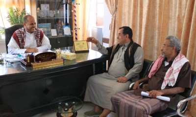 مدير عام شبام في زيارة لمدير عام سيئون