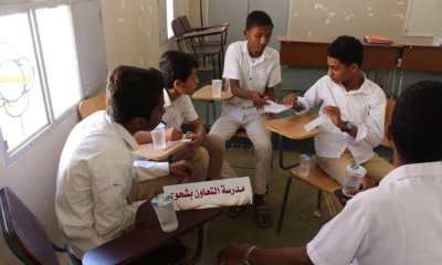 مدرسة عمر بن عبدالعزيز تفوز بالمركز الأول في مجموعتها لمدارس التعليم الأساسي بنين 