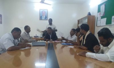 فتح مظاريف مناقصة خاصة بتوريد عدادات مياه بوادي حضرموت بتمويل محلي