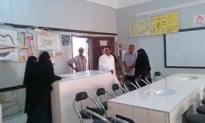 وكيل وزارة التربية والتعليم – مدير تربية حضرموت يقوم بزيارة تفقدية لعدد من مدارس مديرية غيل باوزير