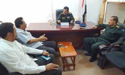 العميد العوبثاني والسفير بلفقيه يناقشان اوضاع اللاجئين وزواج الاجانب بوادي حضرموت