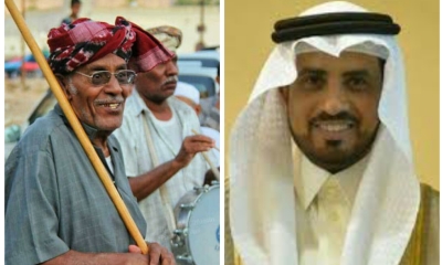 الشيخ سعيد البرك بن عسالة العامري يبعث ببرقية عزاء في الفقيد المقدم سالم رجب باحشوان
