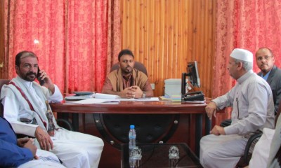 الوكيل بن حبريش يطلع على سير إنجاز المشاريع الجارية تنفيذها والمتعثرة بوادي حضرموت