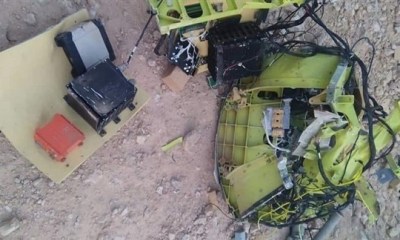 إسقاط ثاني طائرة حوثية في، والمحافظ “البحسني” يؤكد انه تم تحديد مسارها