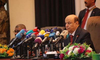 رئيس الجمهورية: أهم دلالة من دلالات إنعقاد مجلس النواب هي توحد كافة اليمنيين بكل احزابهم واتجاهاتهم واطيافهم