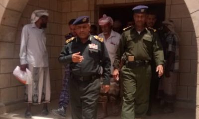 اللجنة المشكلة لتفقد الأوضاع الأمنية في المناطق الشرقية تزور عددا من مديريات حضرموت