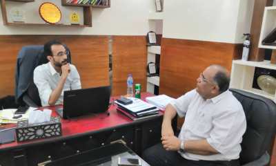 عوض بن هامل وخليل النوبي يزوران الأمانة العامة لاتحاد رواد الأعمال العرب بالإسكندرية