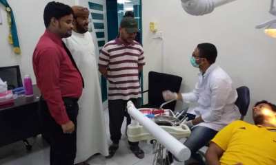 مدير الأمن والشرطة بساحل حضرموت يزور مركز طب الأسرة بجامعة حضرموت ويشيد بالخدمات الطبية التي يقدمها المركز للمرضى
