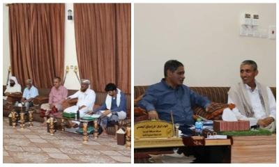 في زيارة ودية بمناسبة شهر رمضان..قيادة جامعة الريان تلتقي محافظ حضرموت