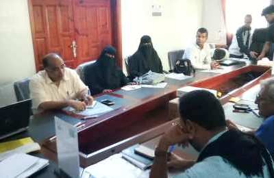 مؤسسة العطاء للإغاثة والتنمية تقييم قدرات صندوق النظافة والتحسين بساحل حضرموت
