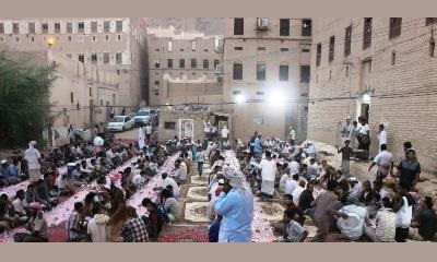 للعام العاشر على التوالي .. حافة مسجد مشهور بدمون تقيم أمسية رمضانية لأبناء المنطقة