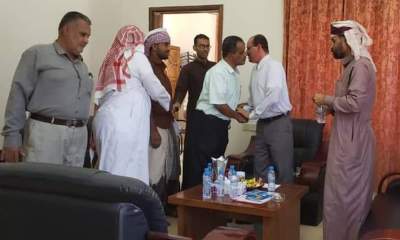 الوكيل المساعد التميمي يستقبل المهنئين بعيد الفطر المبارك