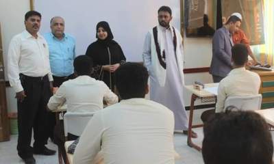 وكيل أول حضرموت يدشن اختبارات شهادة إنهاء المرحلة الثانوية في مديريات ساحل حضرموت