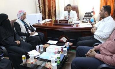 مدير عام الشؤون الاجتماعية بوادي حضرموت يلتقي بمديرة مكتب اليونيسف بحضرموت