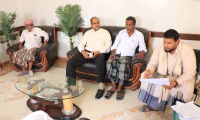 لجنة المناقصات بمديرية سيئون تعقد اجتماعها برئاسة مدير عام المديرية.