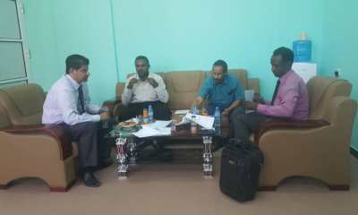 كلية الطب والعلوم الصحية بجامعة سيون تستقبل الاستاذ الدكتورالسوداني "الفاتح قسم الله احمد"