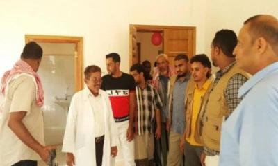 تدشين العمل في مركز سدبة الصحي بمديرية حورة ووادي العين بحضرموت