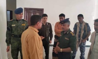 أمن ساحل حضرموت يتسلم مبنى البحث الجنائي بعد تأهيله بالمكلا