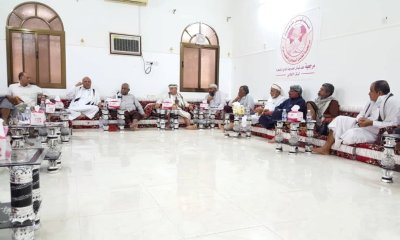 مرجعية قبائل حضرموت تناقش عدد من القضايا الخدمية لتلبية حاجة المواطنين الأساسية بصورة عاجلة