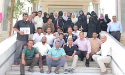مكتب وزارة الشؤون الاجتماعية بوادي حضرموت يشارك في دورة لمدربين المساحات الصديقة بعدن