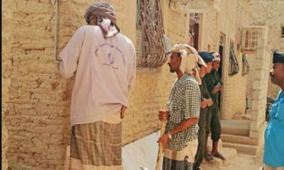 أمن مديرية سيئون بالتعاون مع المؤسسة المحلية المياه ينفذ حملة إزالة الربط العشوائي للمياة
