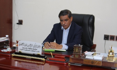 محافظ حضرموت يعلن عن خطة عمل السلطة المحلية بالمحافظة خلال النصف الثاني من العام الحالي 2019م